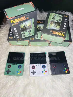 X6 Handheld Retro Game 32gb,64gb- Green,White,Black