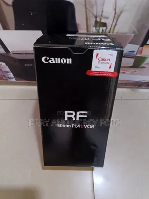 Canon Lens Rf 50mm F1.4 VCM