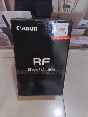 Canon Lens Rf 85mm F1.2