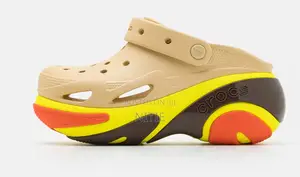 Original Multicolored Bubble Crush Crocs Clogs