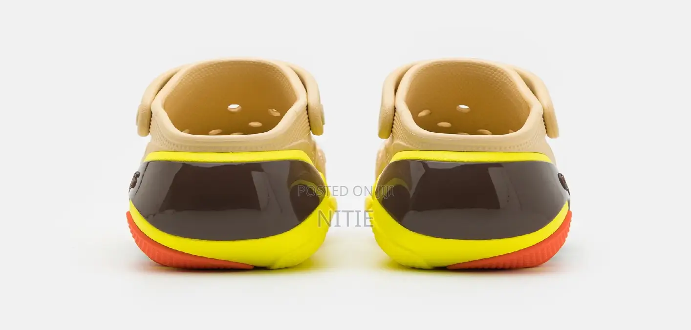 Original Multicolored Bubble Crush Crocs Clogs