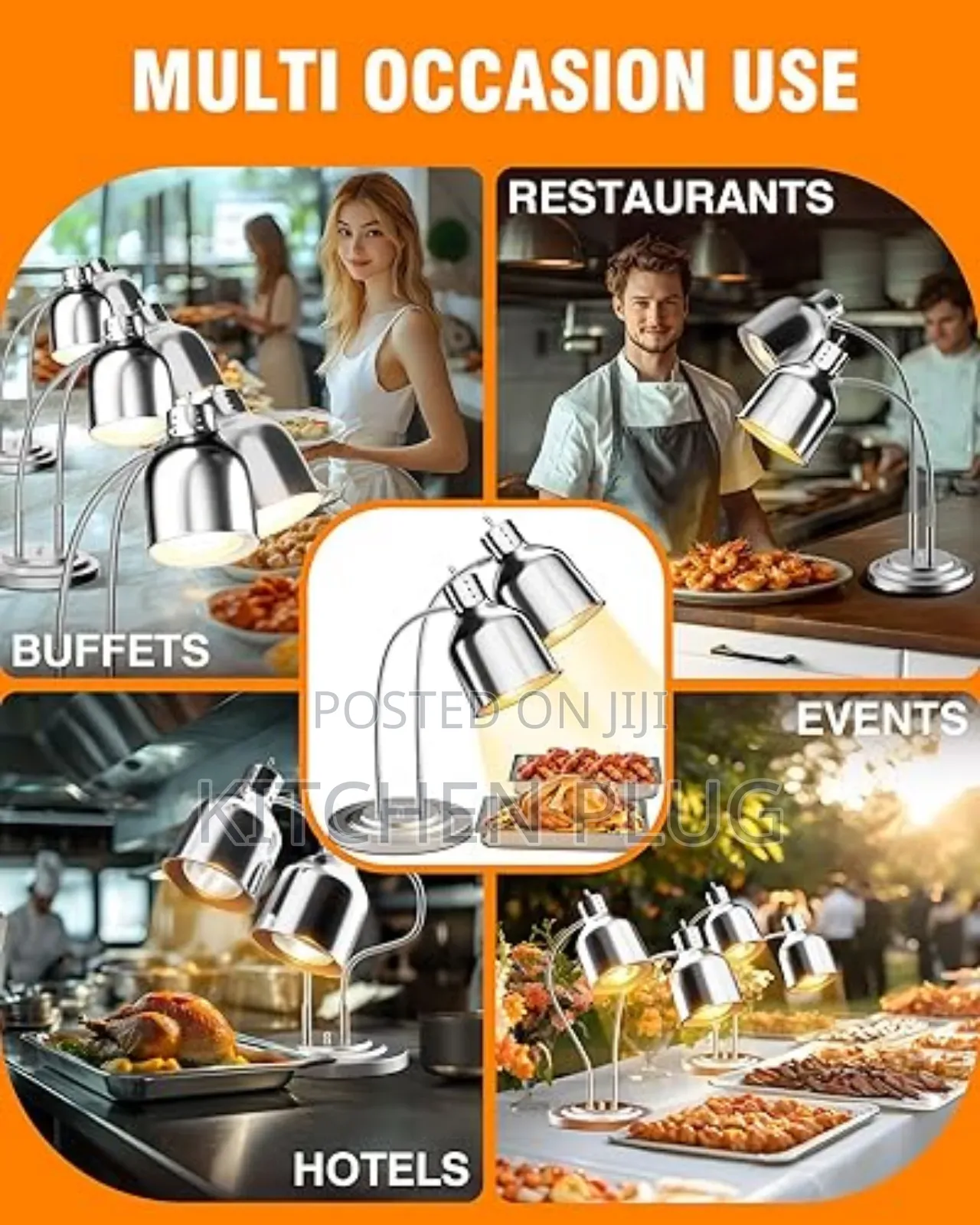 Flexible Food Lamp Double