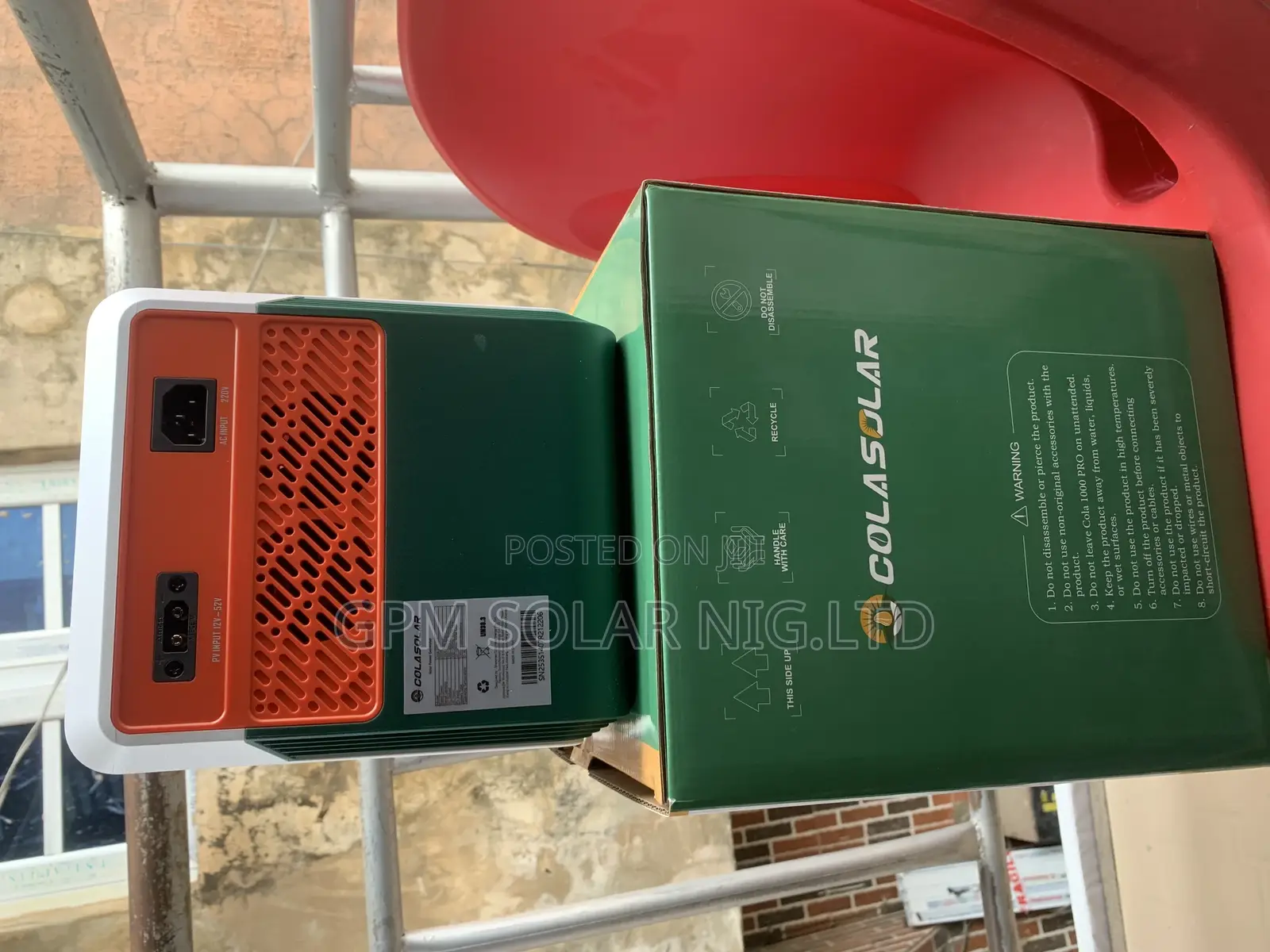 Solar Generator(Cola 1000 Pro.)