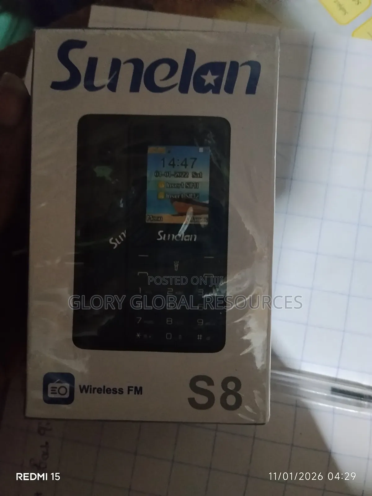New Mobile Phone Black
