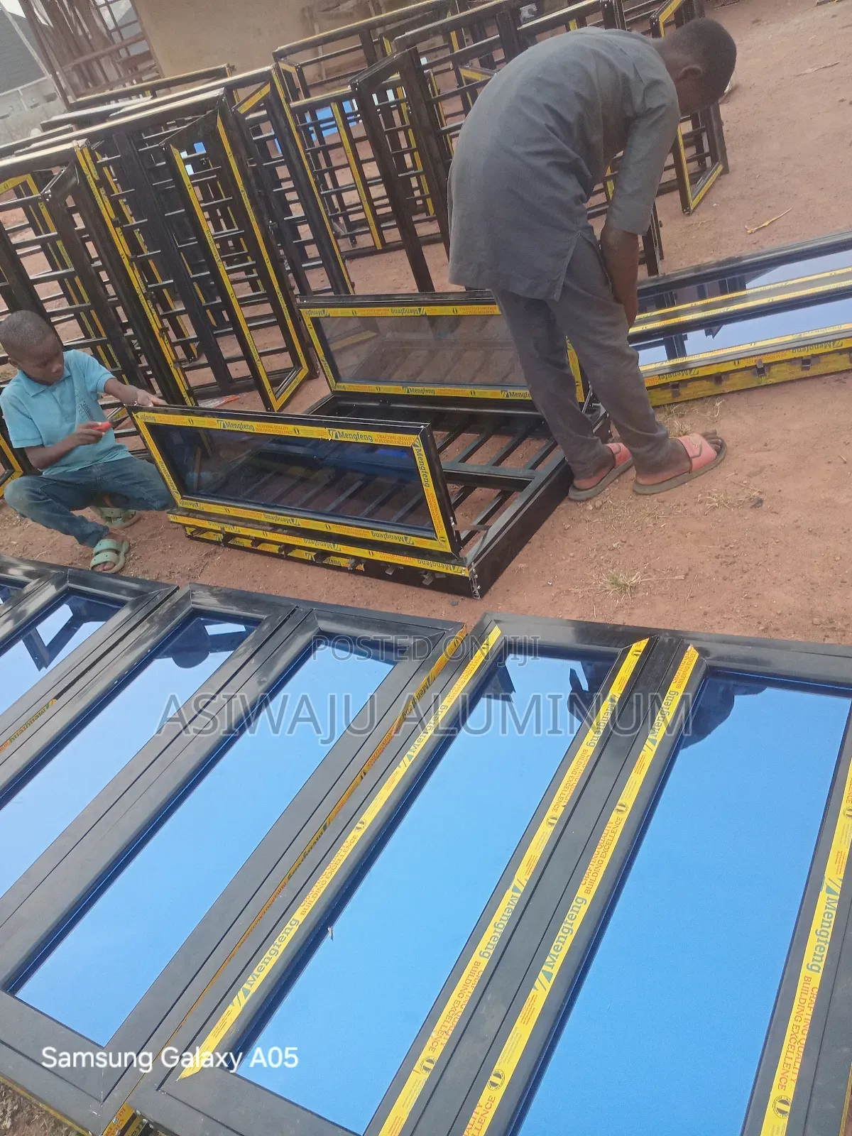 Casement Window With Burglary