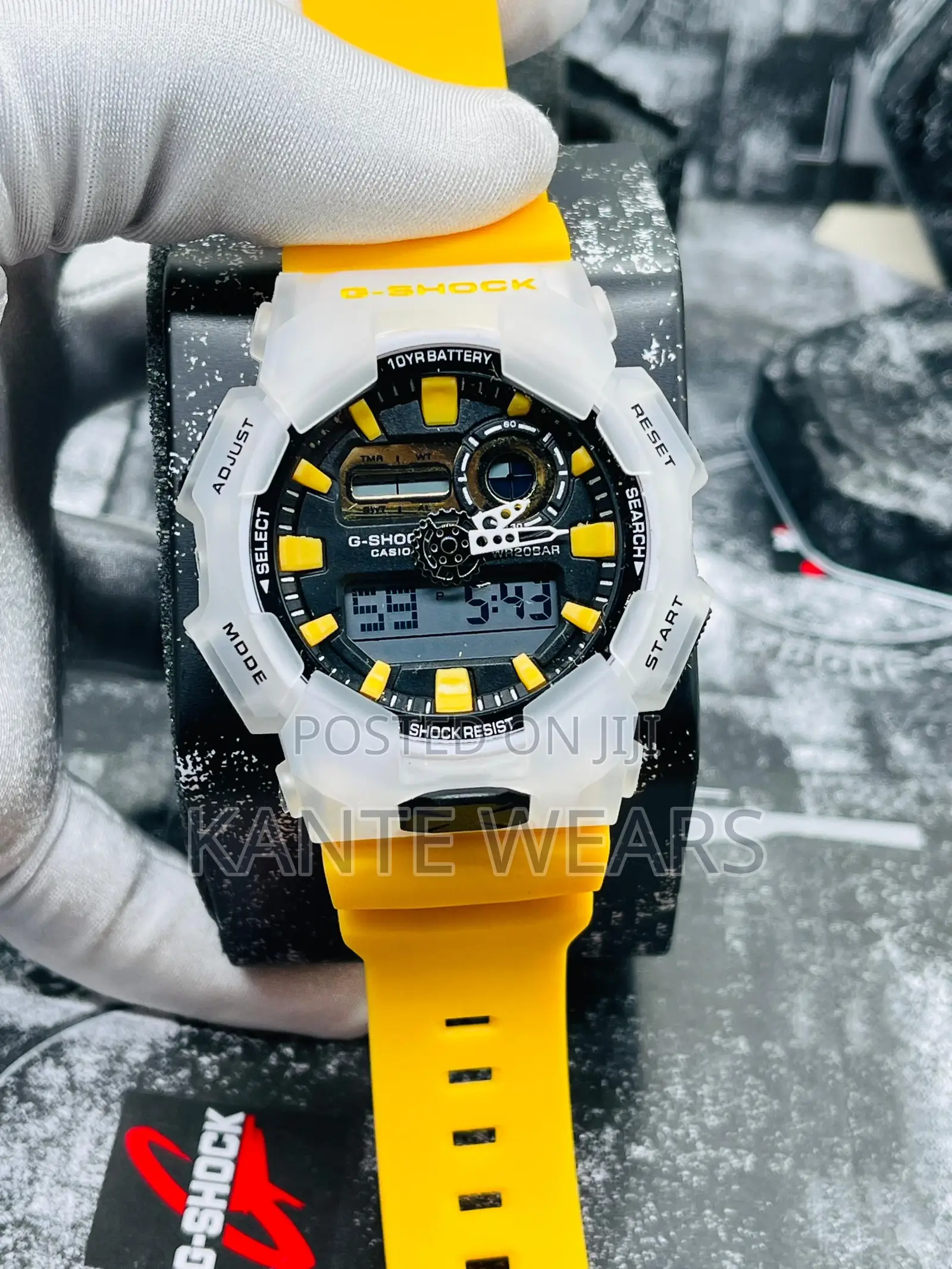 Gshock Dual Time Rubber