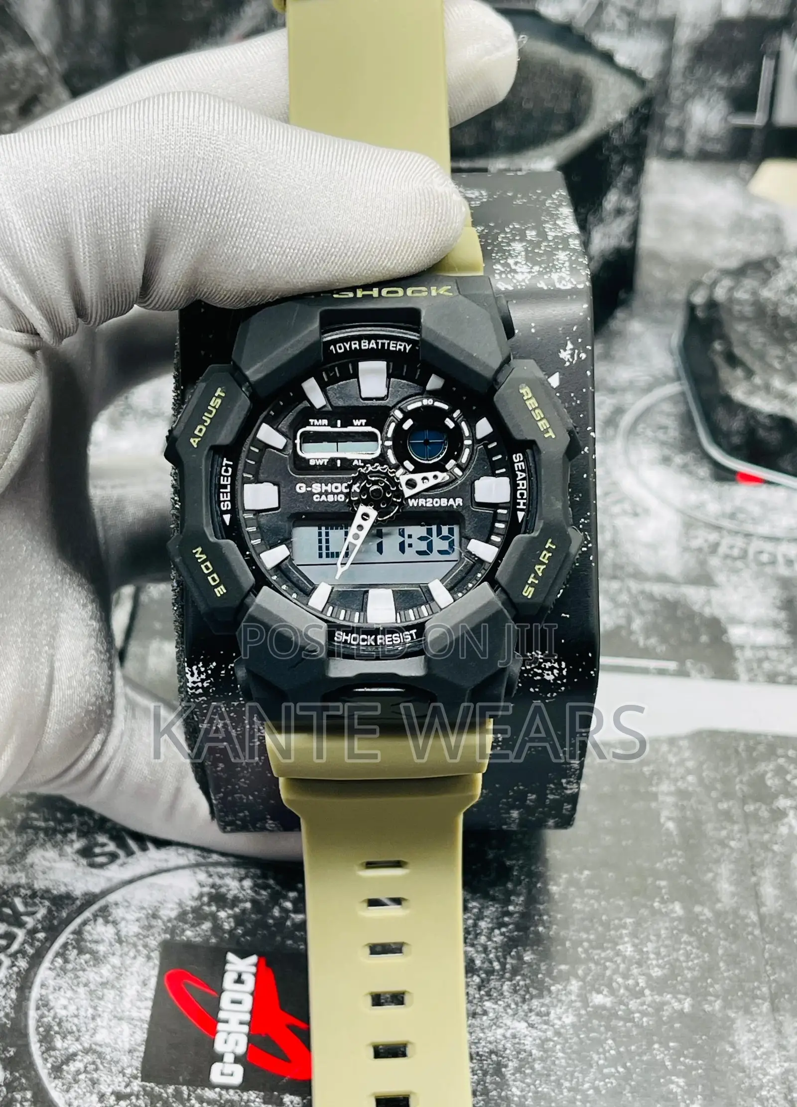 Gshock Dual Time Rubber
