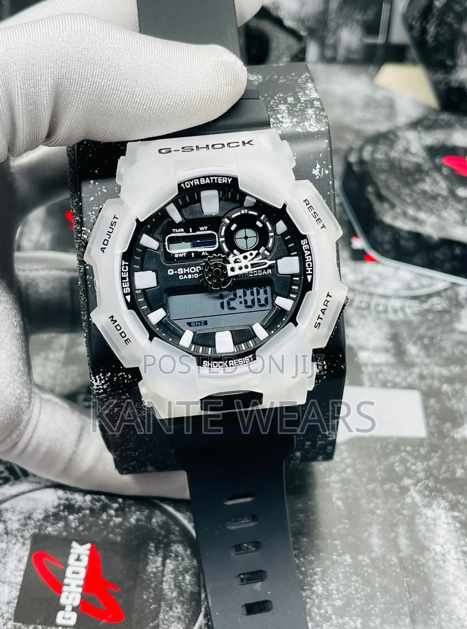 Gshock Dual Time Rubber