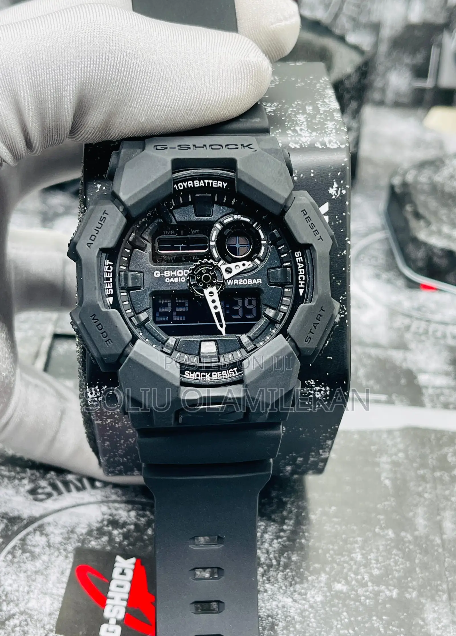Gshock Dual Time Rubber