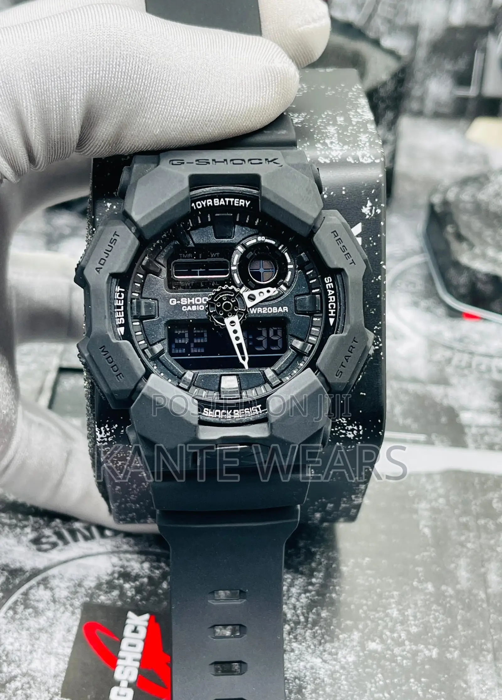Gshock Dual Time Rubber