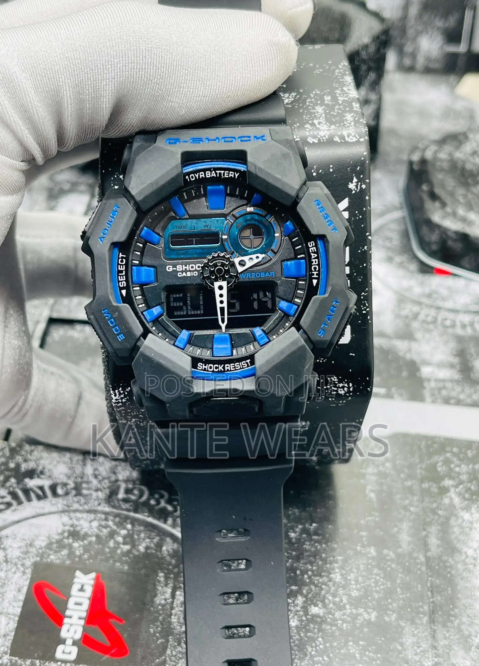 Gshock Dual Time Rubber