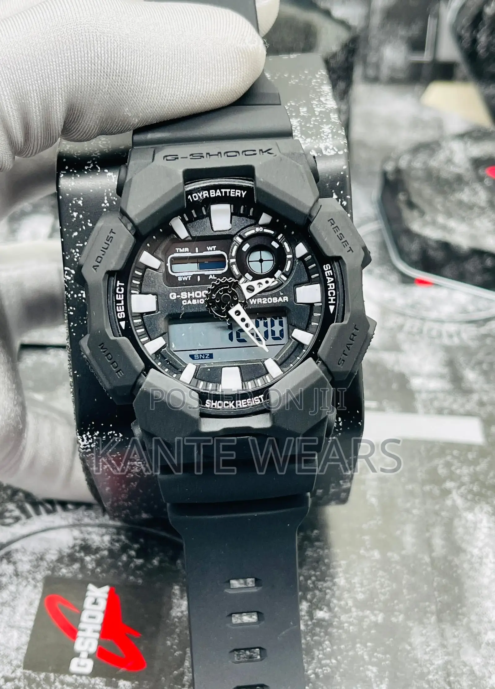 Gshock Dual Time Rubber