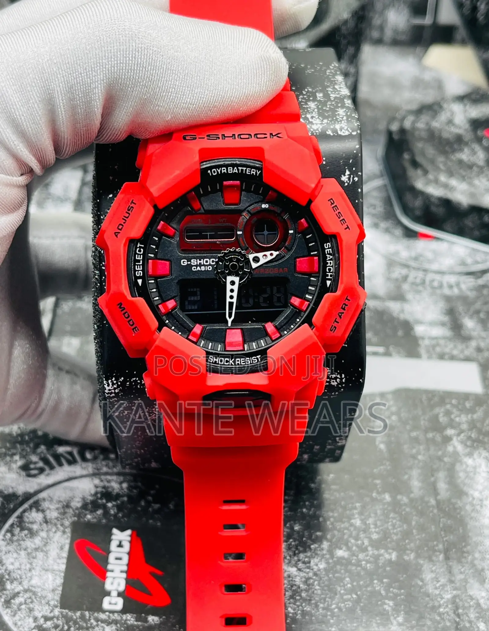 Gshock Dual Time Rubber