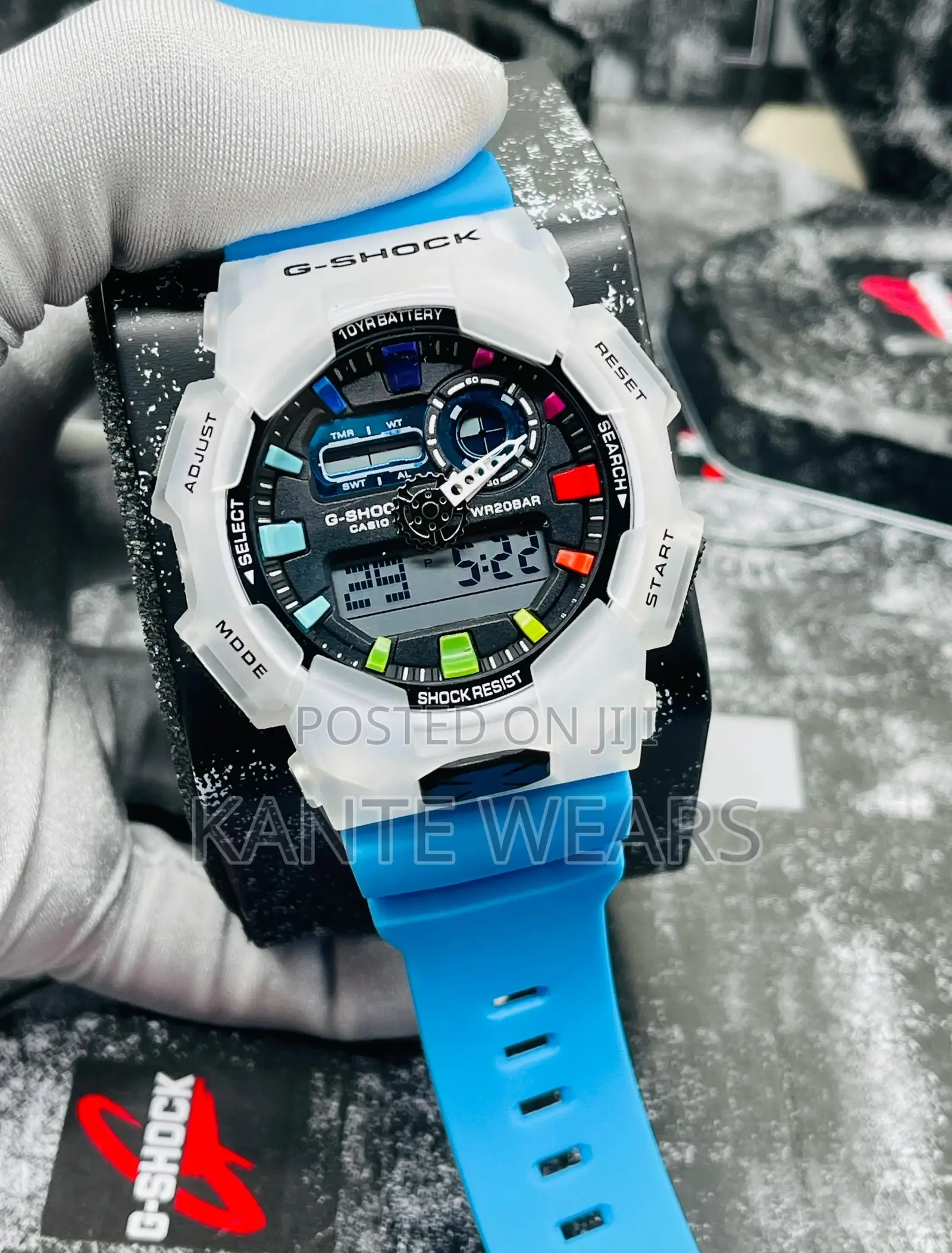 Gshock Dual Time Rubber