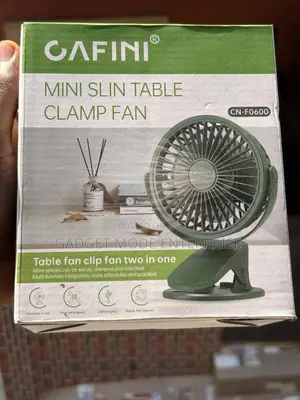 Cafini Cn-F0600 Mini Slim Table Clamp Affordable Fan