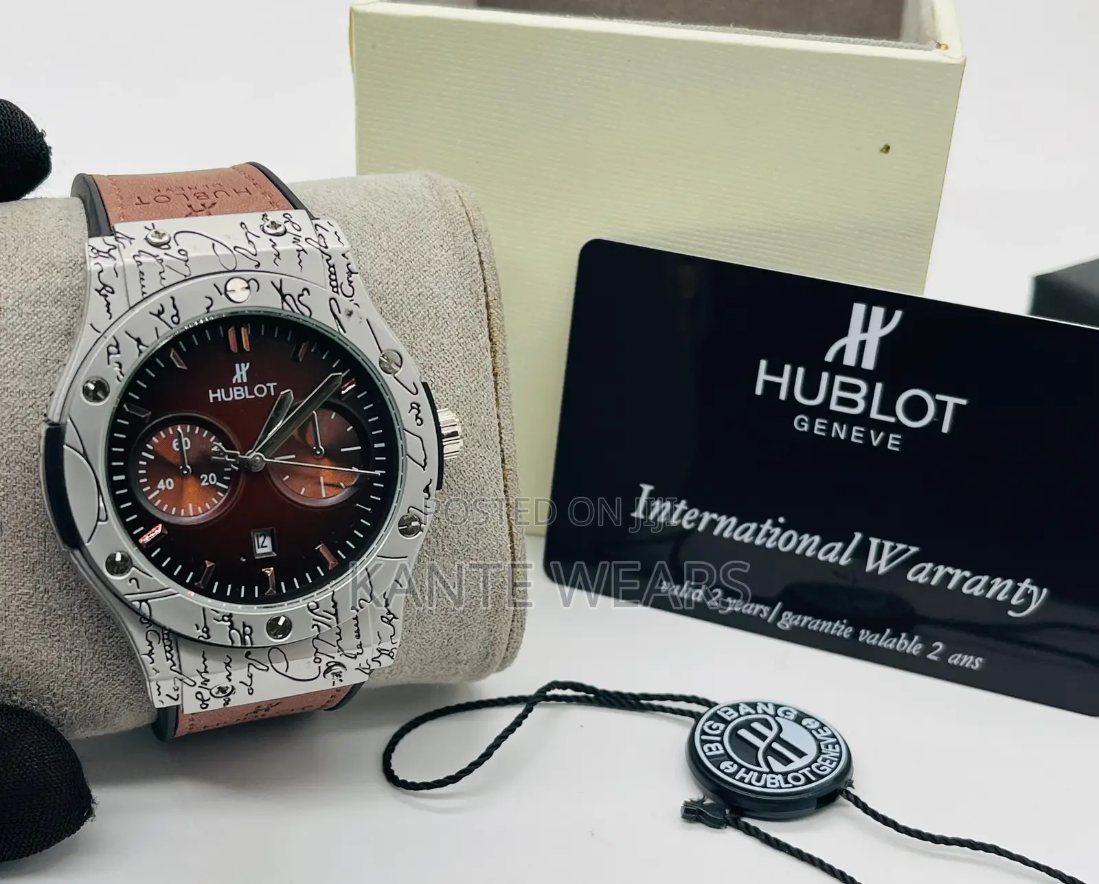 Hublot Leather Wristwatch