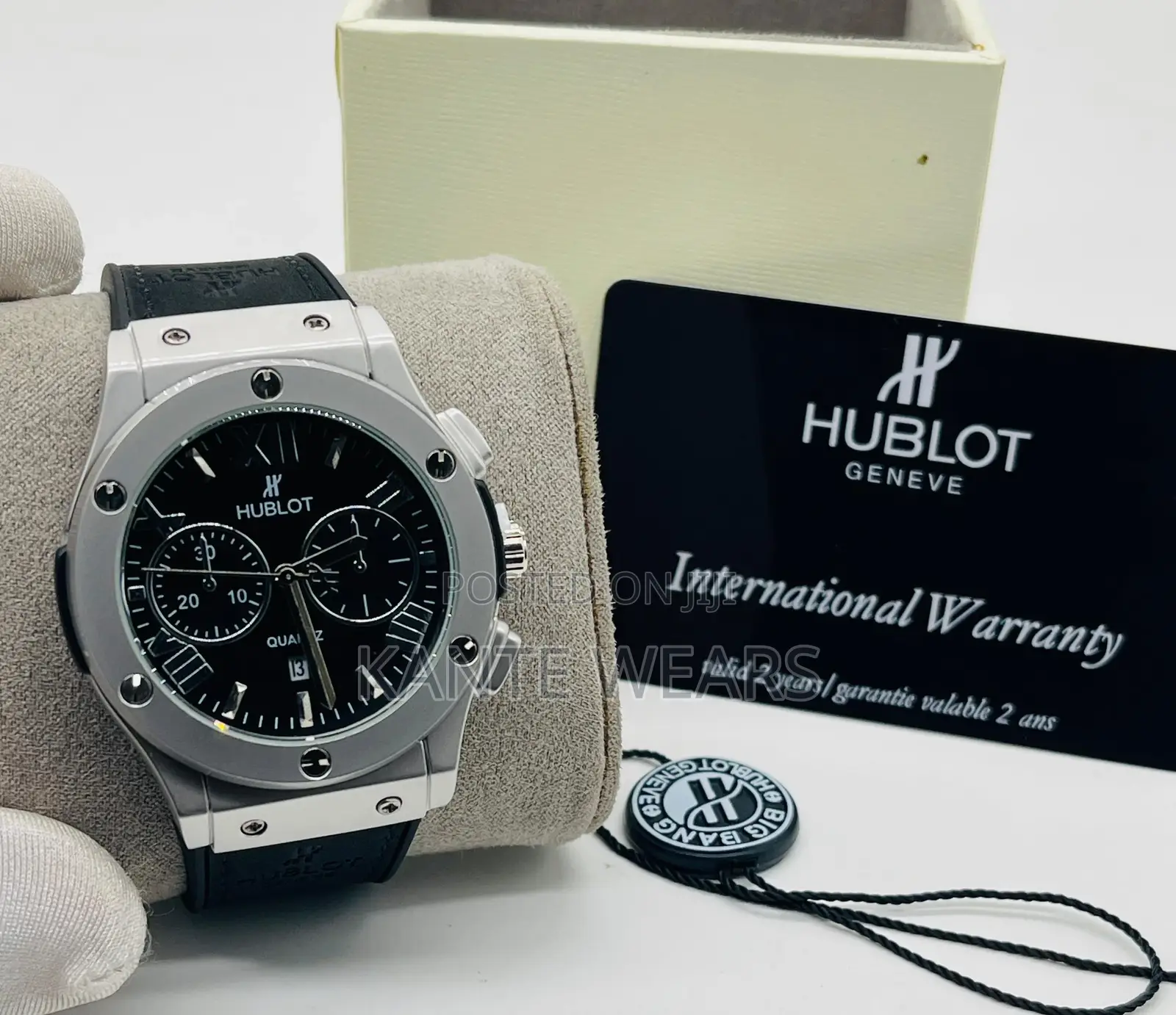 Hublot Leather Wristwatch