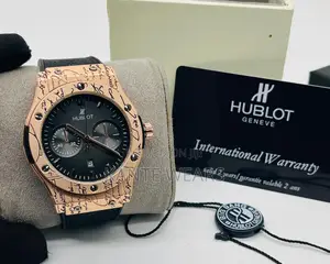 Hublot Leather Wristwatch