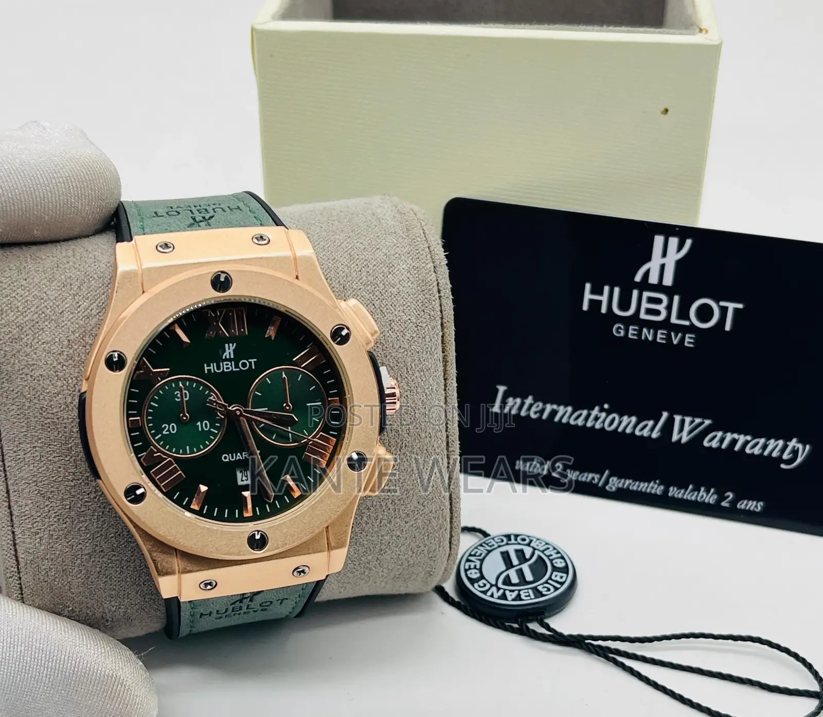 Hublot Leather Wristwatch