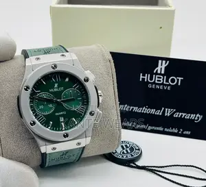 Hublot Leather Wristwatch