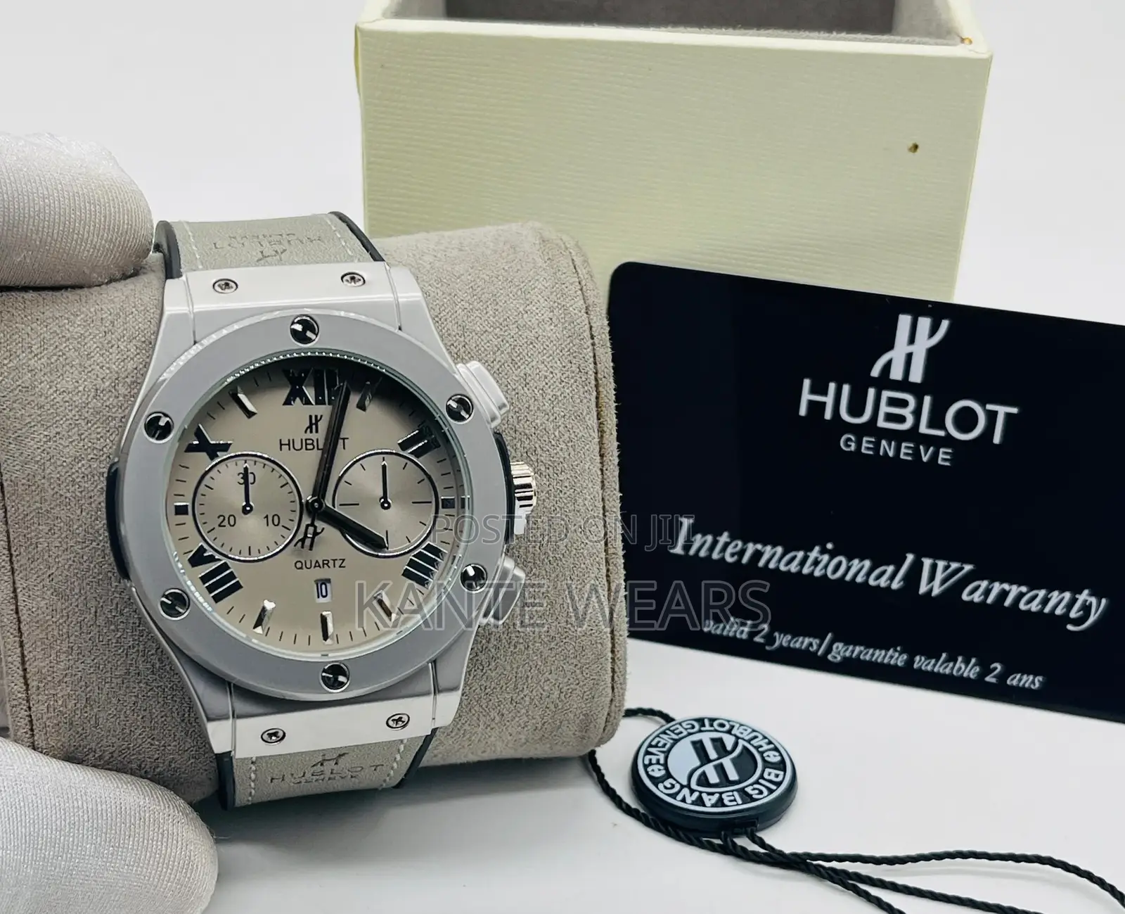 Hublot Leather Wristwatch