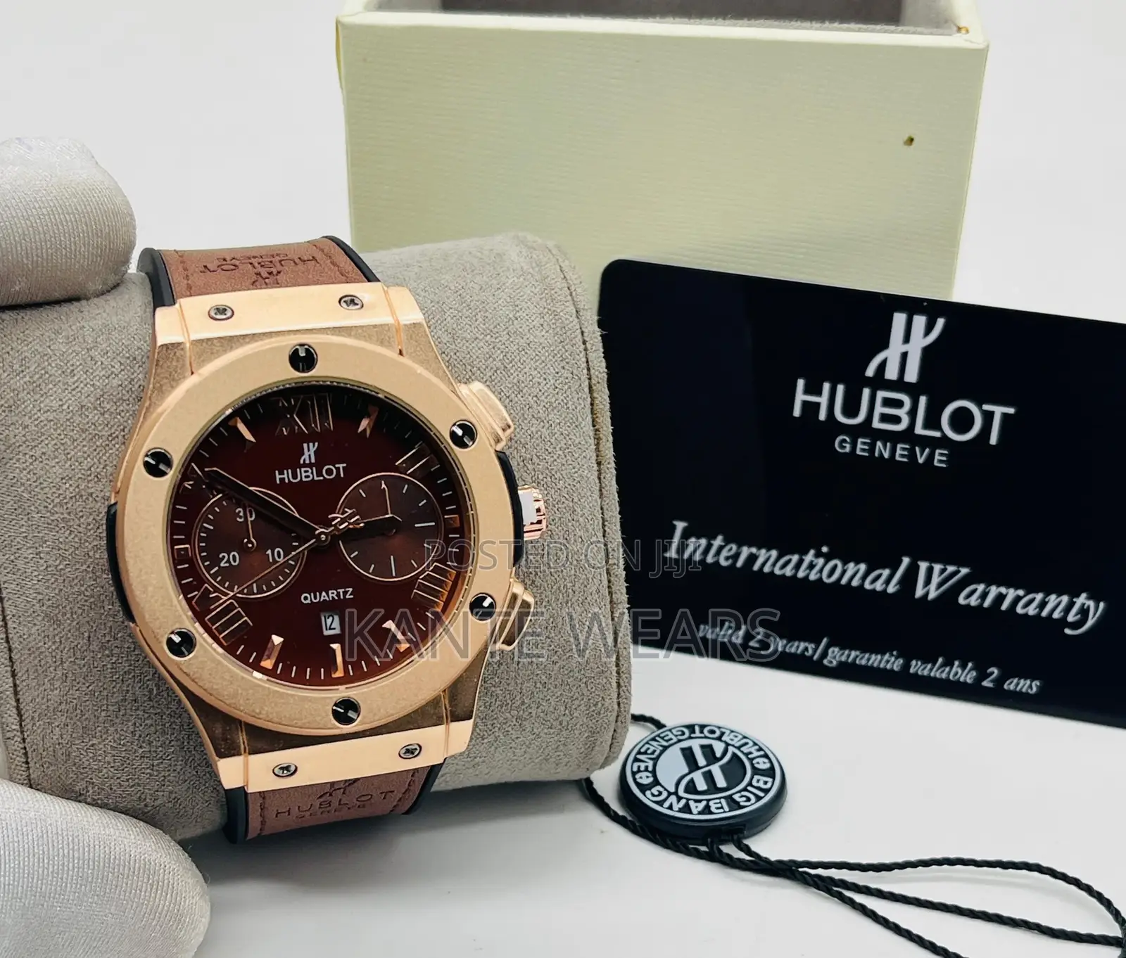 Hublot Leather Wristwatch