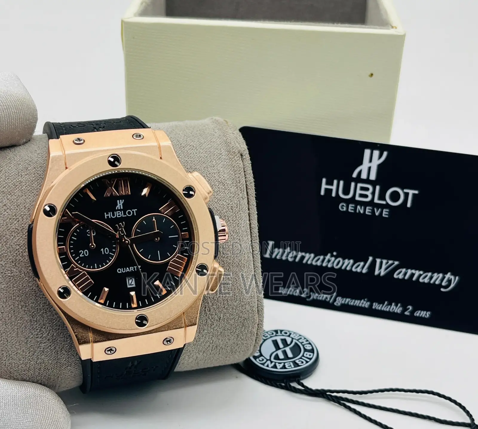 Hublot Leather Wristwatch