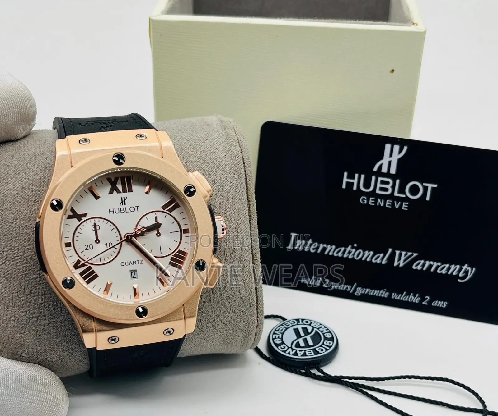 Hublot Leather Wristwatch