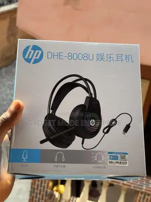 Hp Dhe-8008u Wired Gaming Headset With Immersive Audio