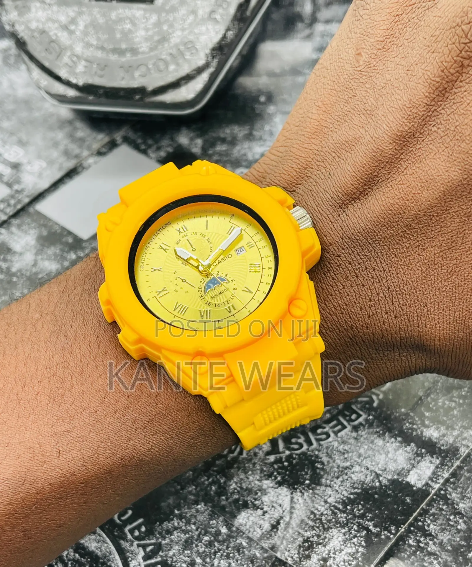 Gshock Casio Quartz Rubber Wristwatch