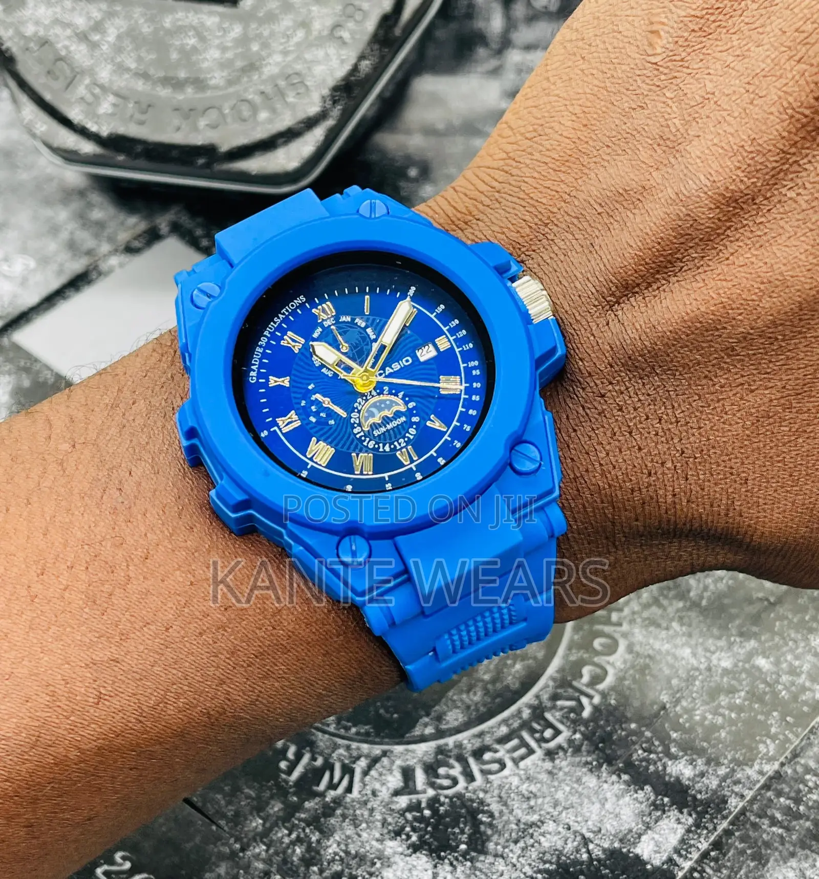 Gshock Casio Quartz Rubber Wristwatch