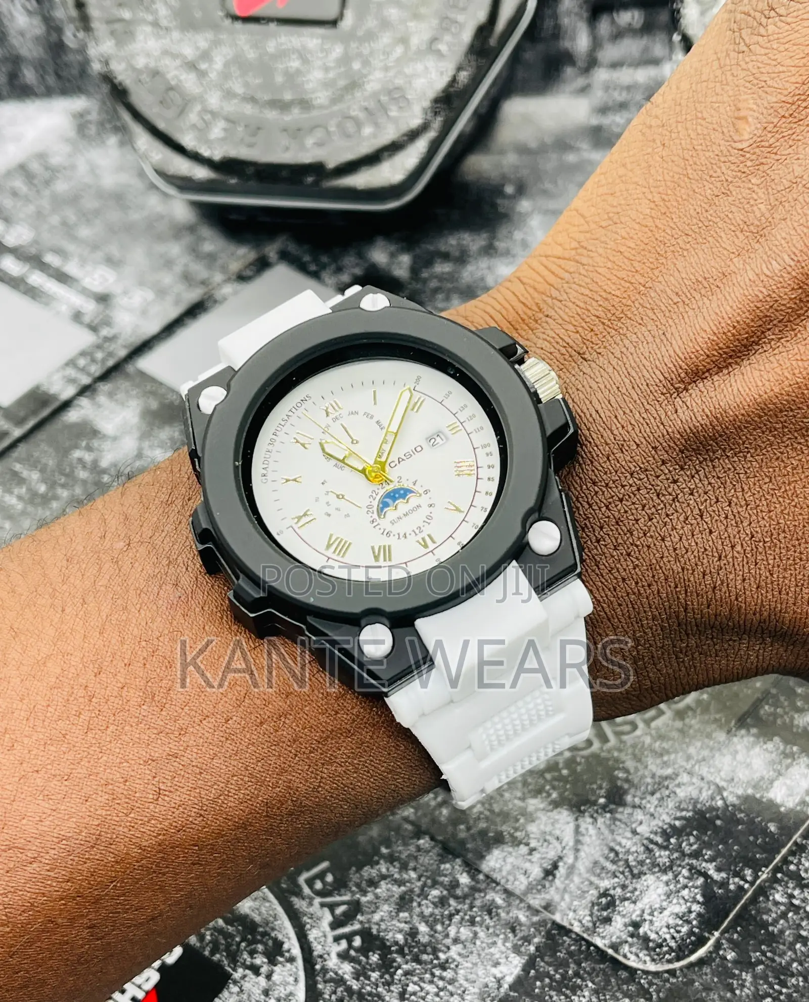Gshock Casio Quartz Rubber Wristwatch