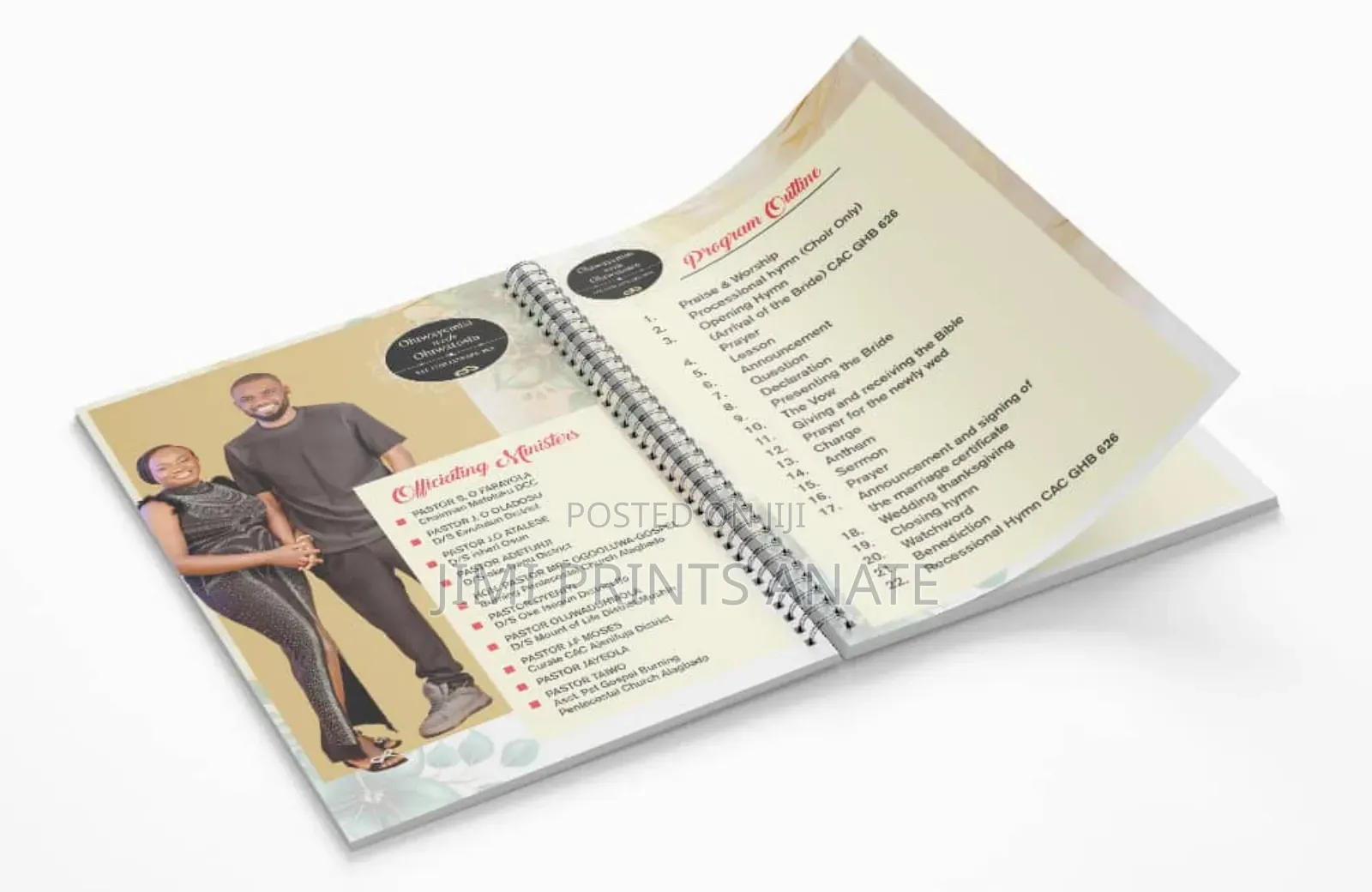 Program and Jotter