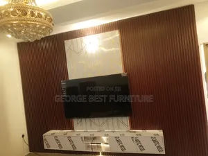 Wall Panel and Floating Tv Console