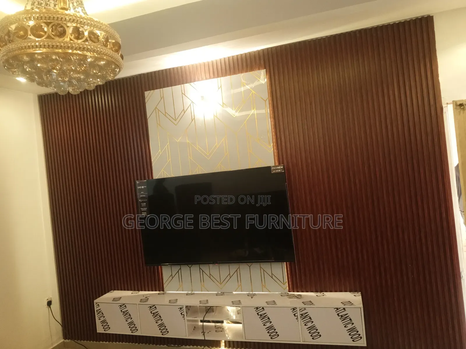 Wall Panel and Floating Tv Console