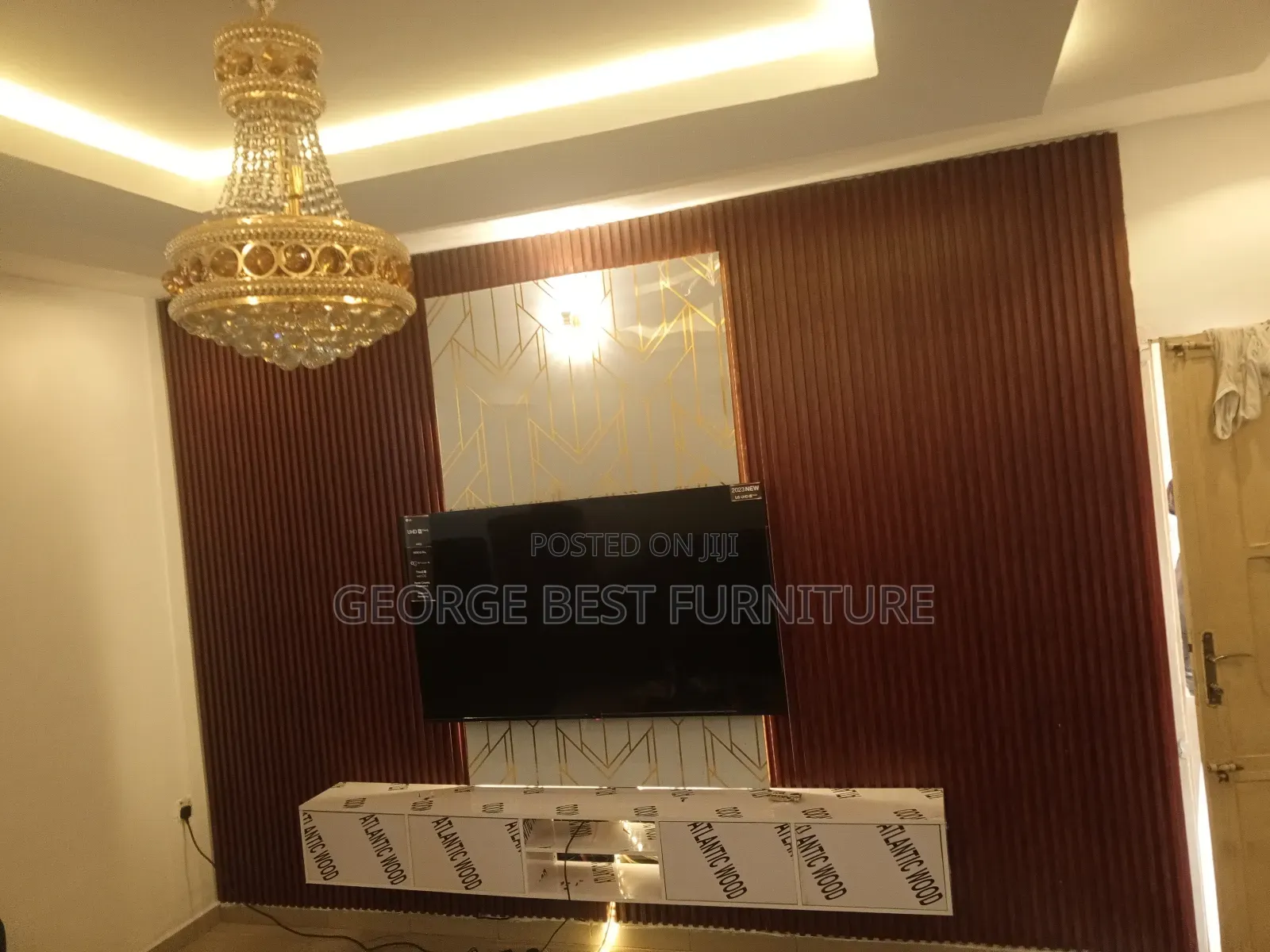 Wall Panel and Floating Tv Console