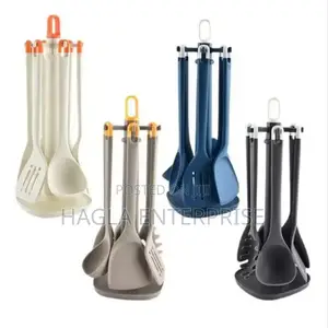 7 Pieces Full Silicone Cooking Set