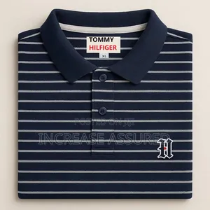 High Quality Tommy Hifiger Collar Neck Tshirt