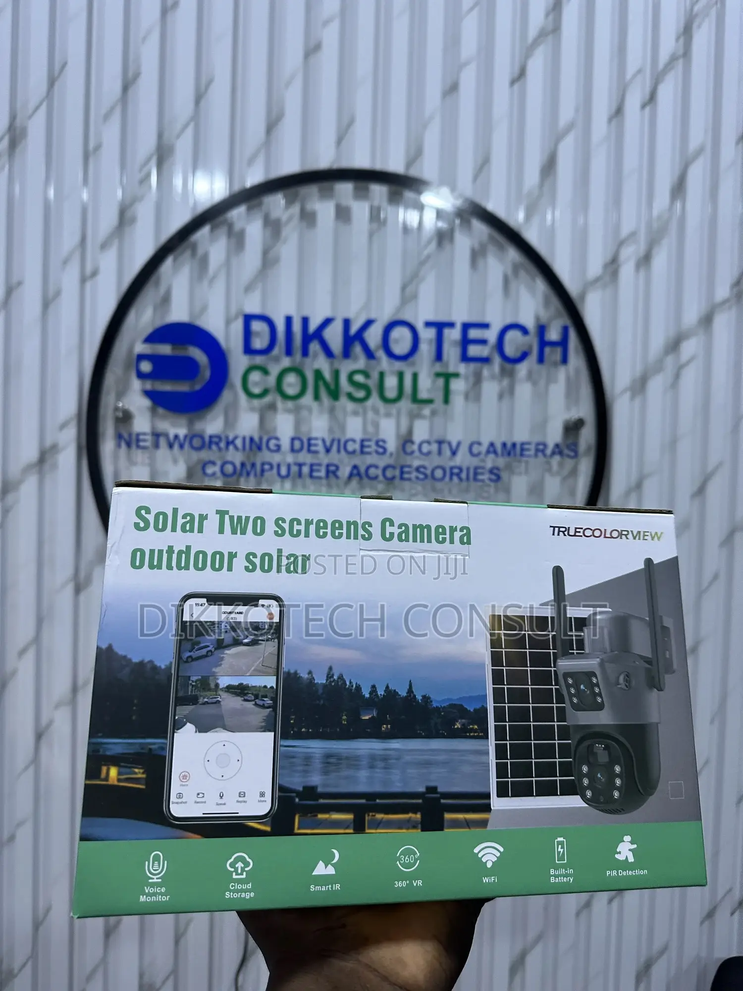 V380pro Dual Smart Solar Camera