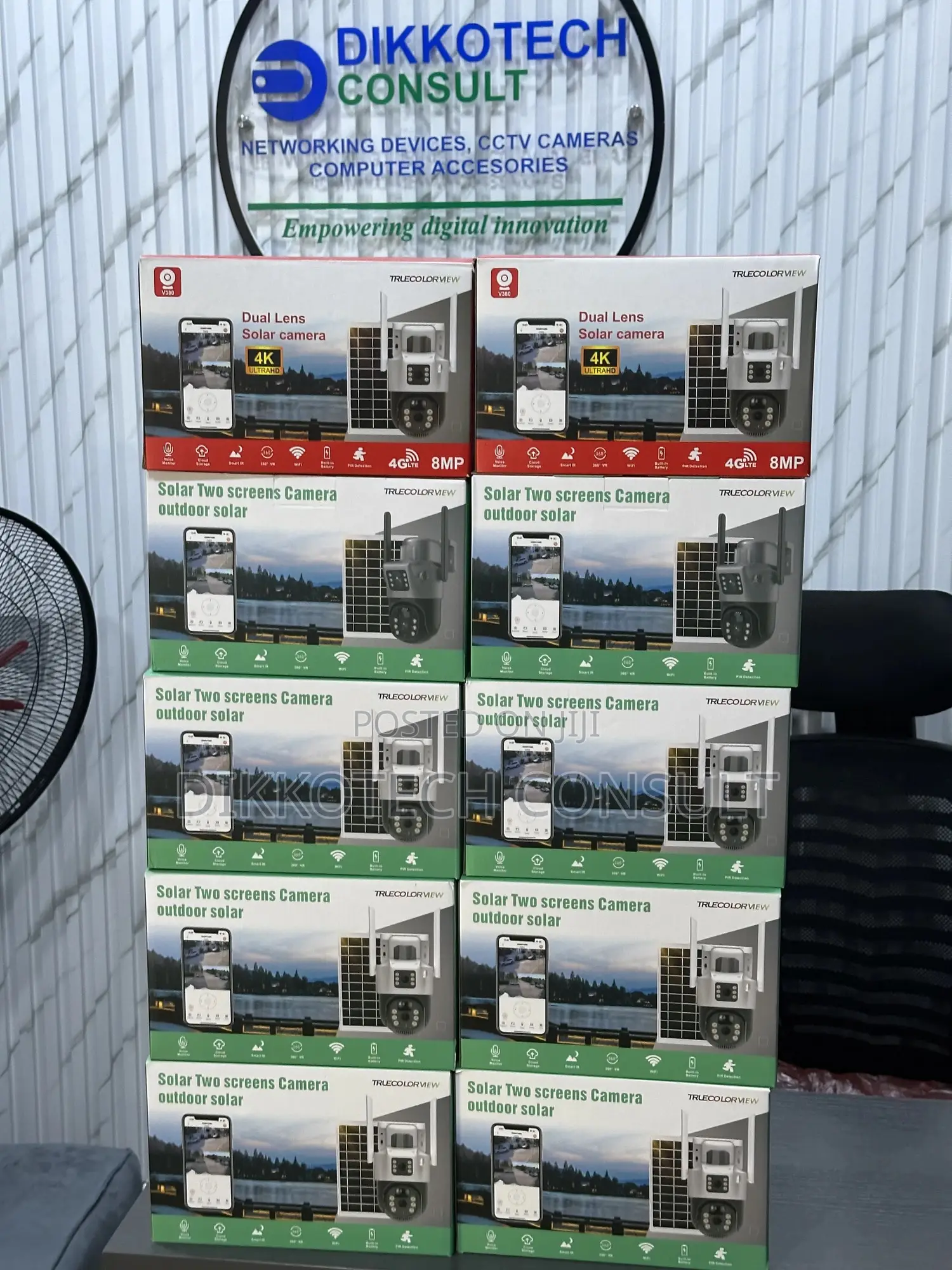 V380pro Dual Smart Solar Camera