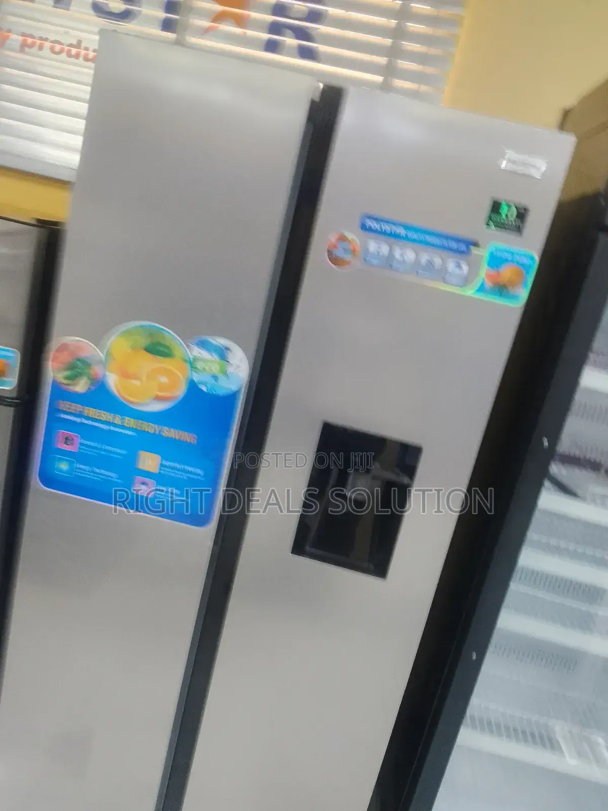 Polystar 620l Side-by-Side Inverter Refrigerator