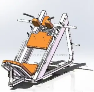 Commercial Leg Press and Squat Training(2-in 1)