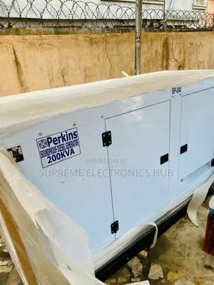 Sp-200kva Perkins Super Strong Diesel Soundproof Generator Set