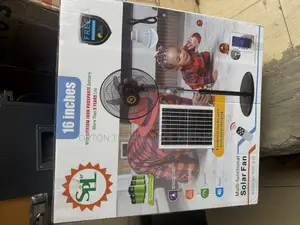 SPL Solar Rechargeable Fan With Panel