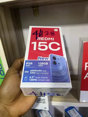 New Xiaomi Redmi 15C 4G 128 GB Black