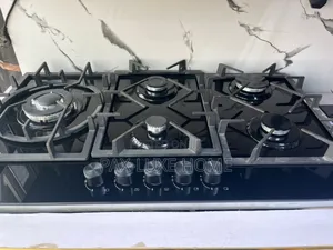 5 Burner Glass Cooker Hob With Warranty