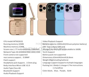New Mobile Phone 16 GB Gold