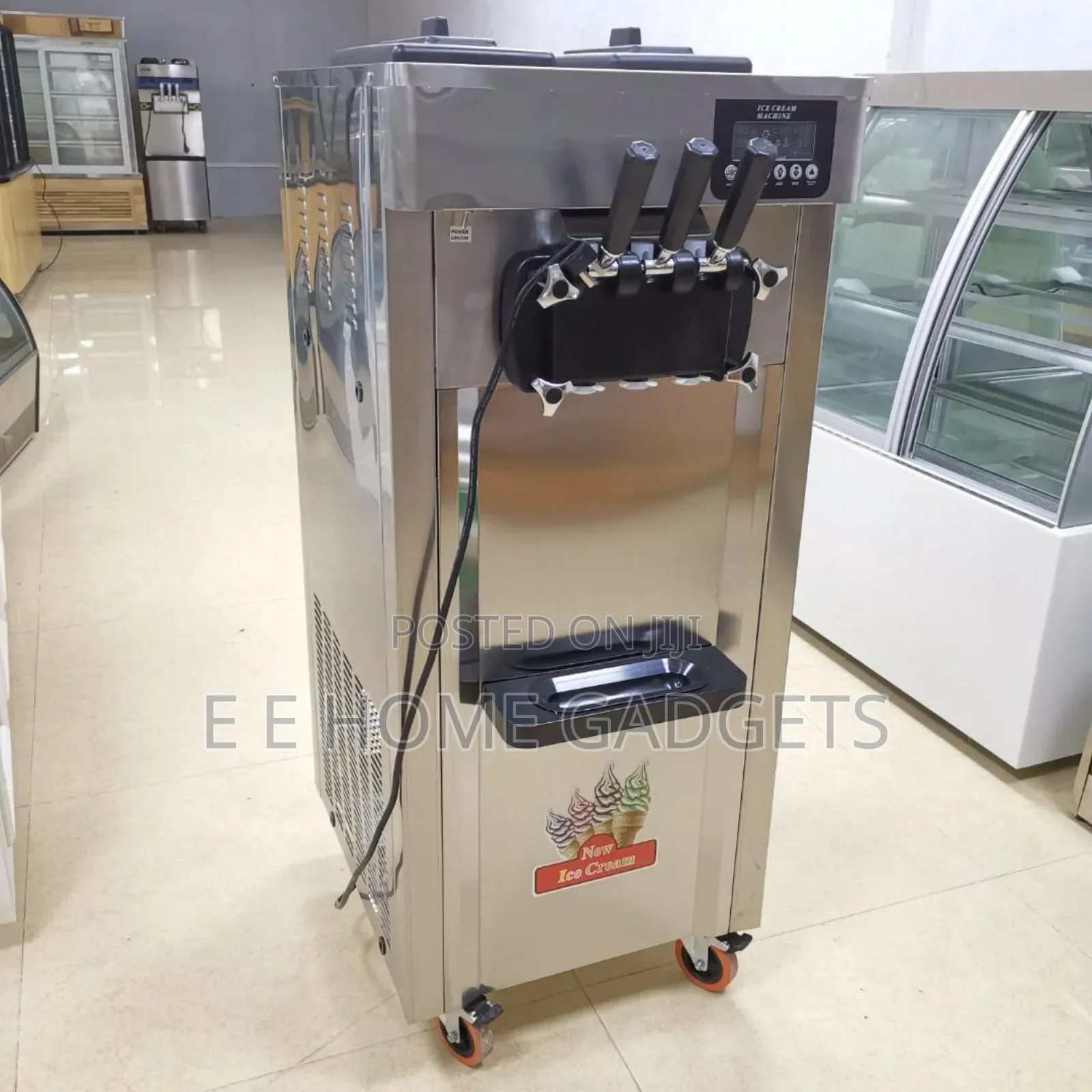Standing Ice Cream Machine