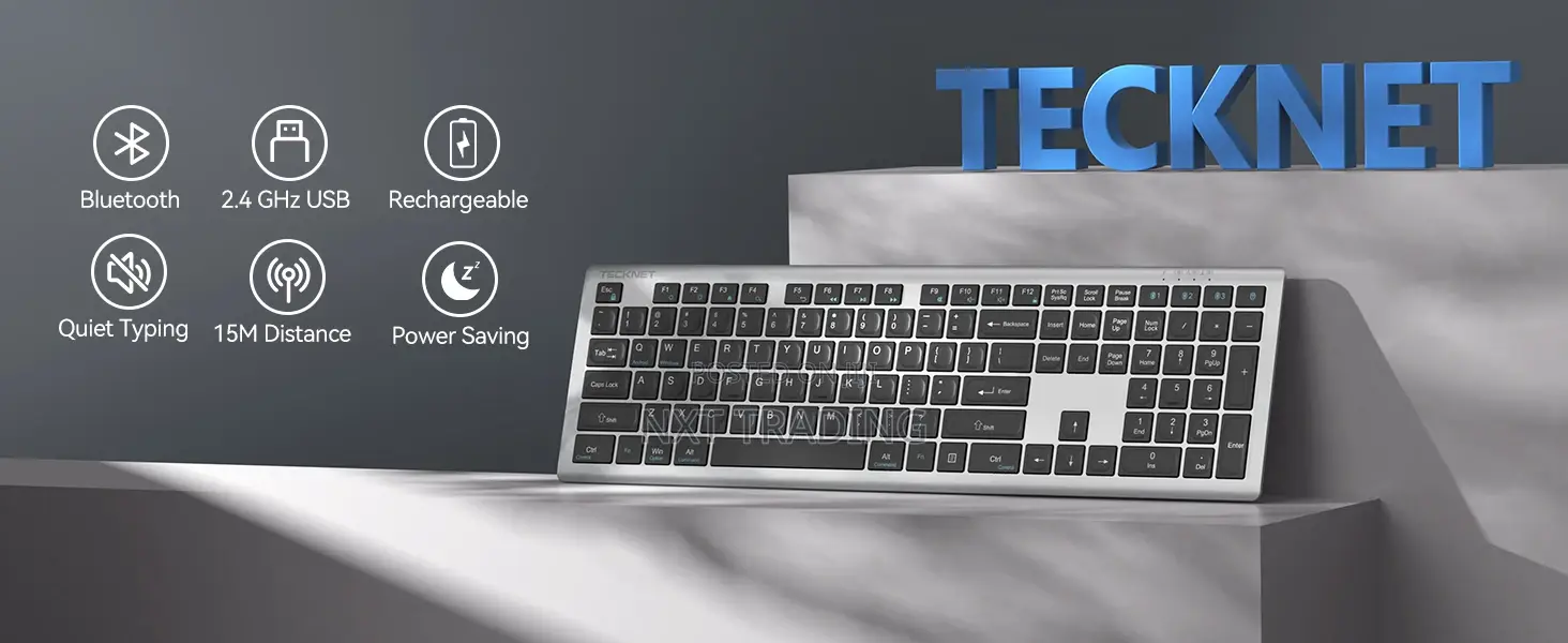 Tecknet Wireless Keyboard Model Tk-kboo5