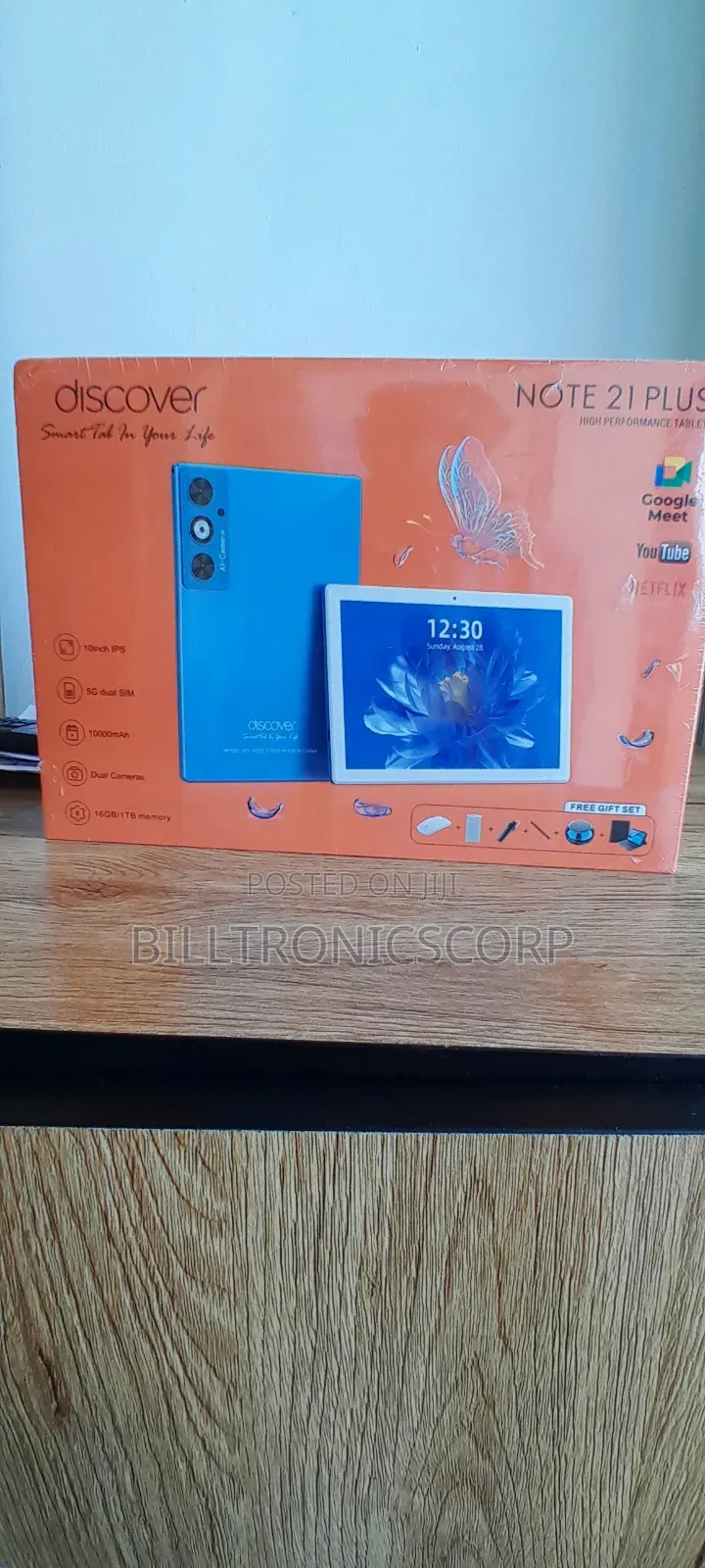 New Discover Note 21 Plus 1 TB Silver